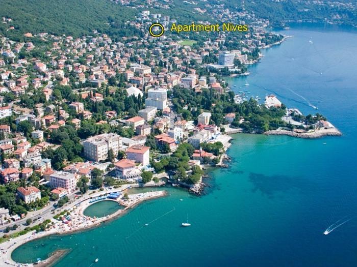Apartment Nives Opatija Buitenkant foto